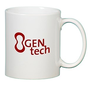 Value White Coffee Mug - 11 oz. - 24 hr (Minimum Order Quantity: 72)