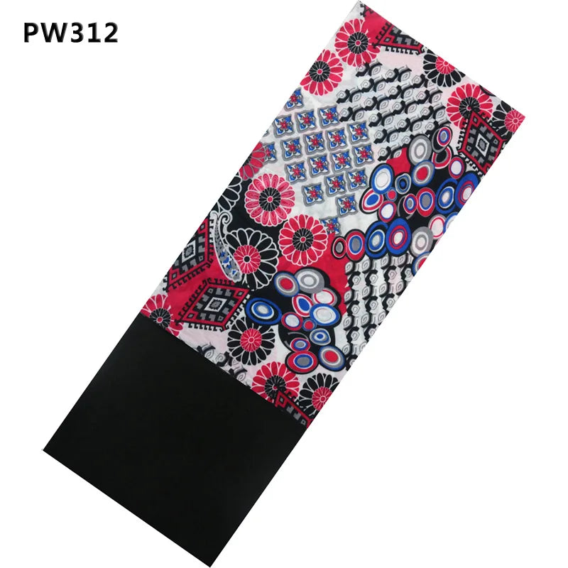 Winter Fleece Warm Magic Tube Ring Bandana Skull Scarf Neck Camouflage Leaves Multi Functional Headband Seamless Tubular