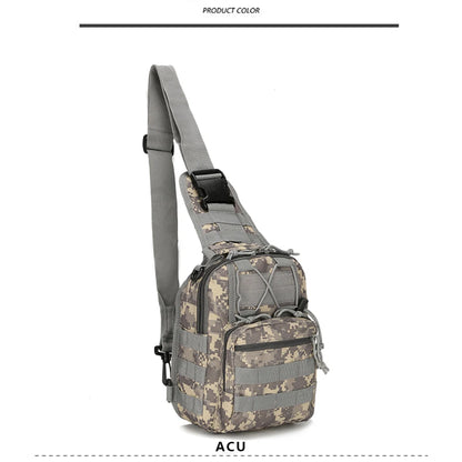 Men's Tactical Chest Bag Hiking Trekking Sports Climbing Backpack Camping Hunting Daypack Fishing Outdoor Military Shoulder Bags