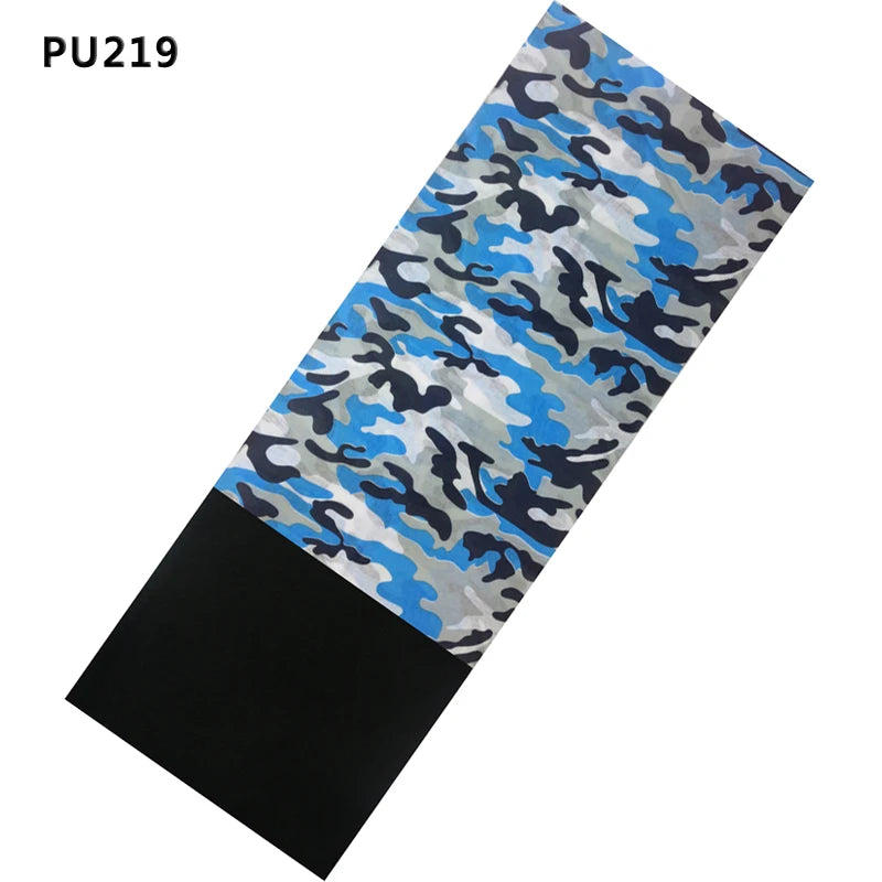 Winter Fleece Warm Magic Tube Ring Bandana Skull Scarf Neck Camouflage Leaves Multi Functional Headband Seamless Tubular