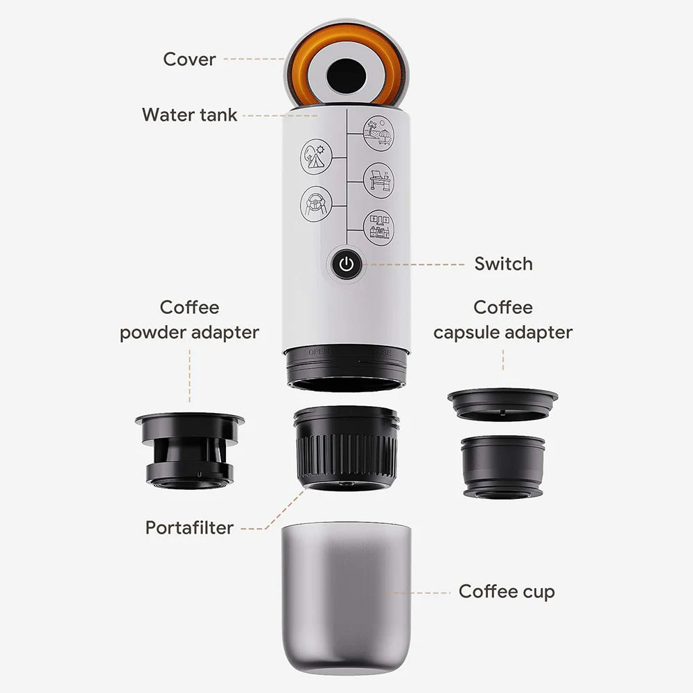 Cafilas 3 in 1 Portable Coffee Machine