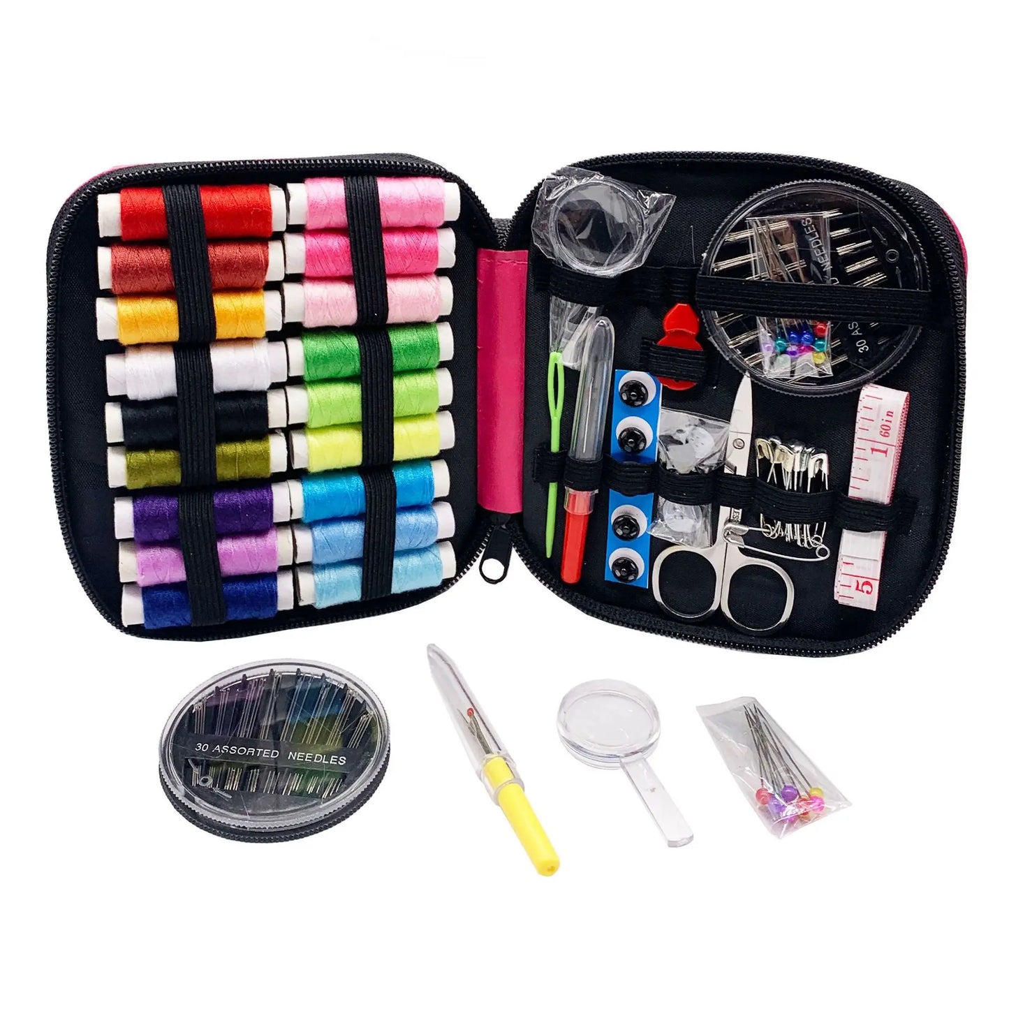 Handicraft DIY Multifunctional Sewing Kit Home Sewing Travel Portable Sewing Box Set Travel Women Scissors G5