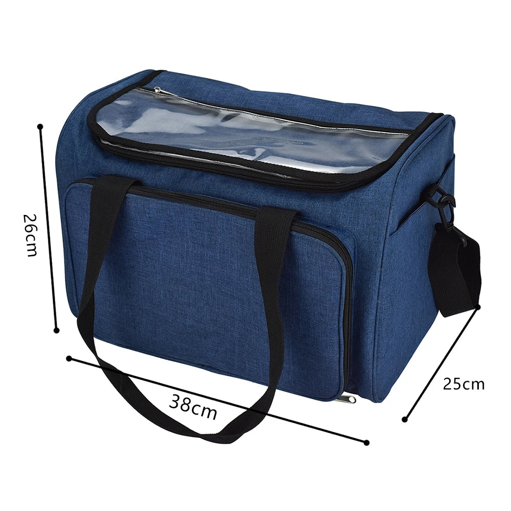 Wool Yarn Storage Bag Yarn Knitting Tools Organizer Case Lightweight Knitting Crochet Organizer Large Capacity Travel Yarn Bags