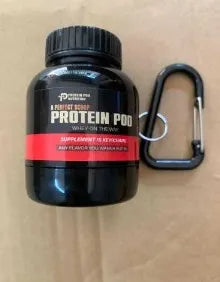 ZK30 protein powder container pill organizer Protein Keychain Sport nutrition Water bottle sport Whey protein key chain