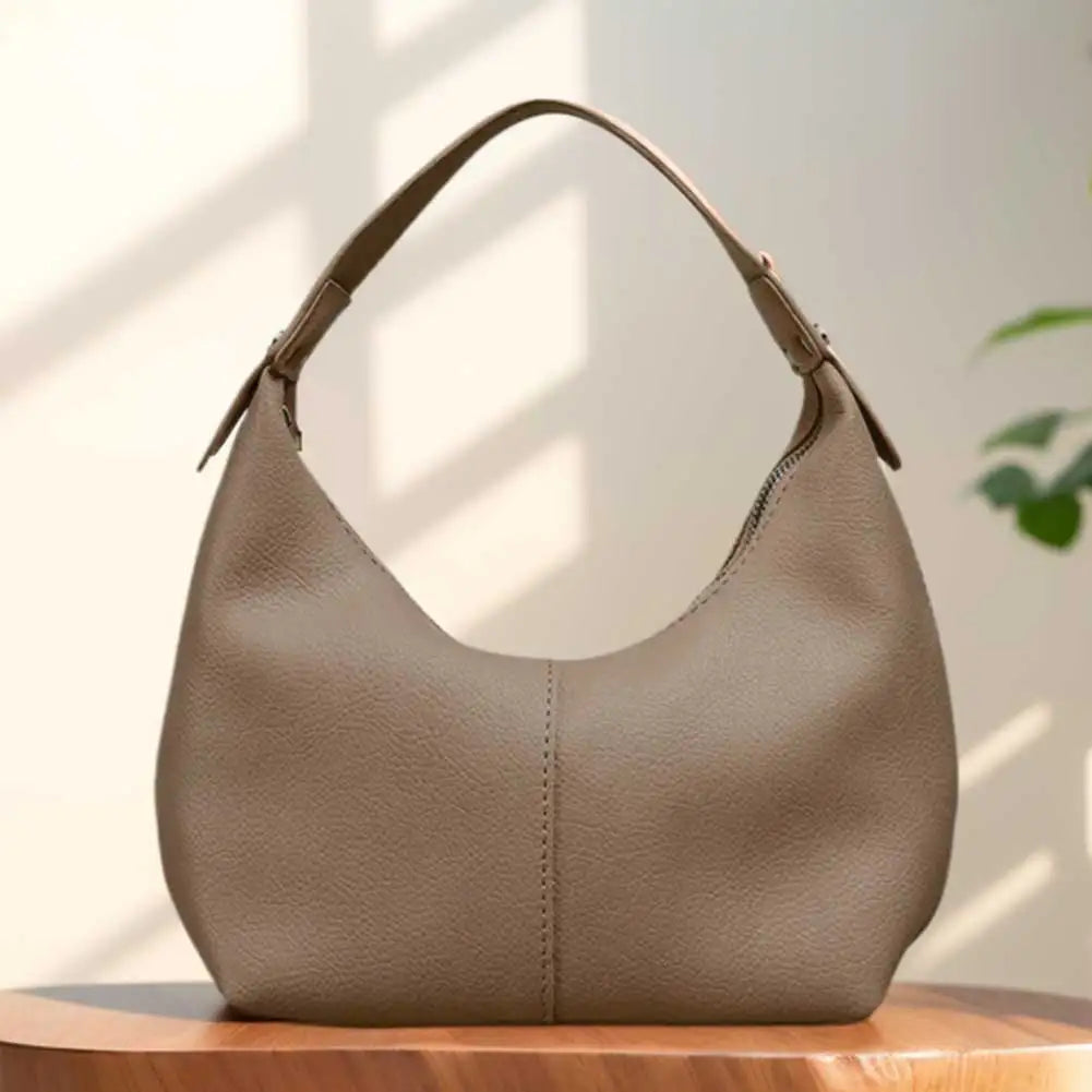 Luxury Handbags for Women 2024 Fashion Small Causal Tote Handbag Female Retro Vegan PU Leather Hobo Clutch Purses Shoulder Bag