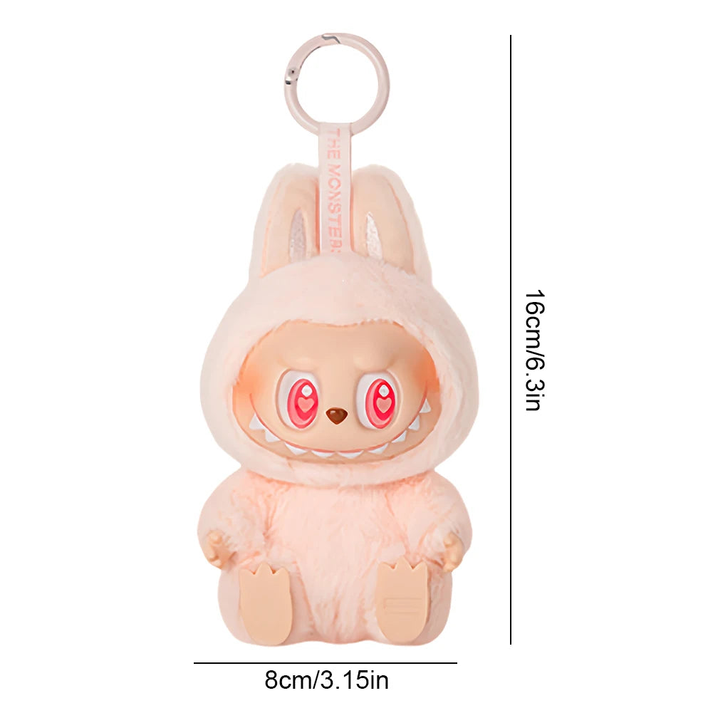 In Stock Hot Anime Figure Labubu Have A Seat Series PVC Pendant Doll Model Toy Kawaii Monster Replica Keychain Toy Birthday Gift