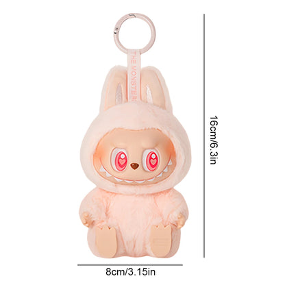 In Stock Hot Anime Figure Labubu Have A Seat Series PVC Pendant Doll Model Toy Kawaii Monster Replica Keychain Toy Birthday Gift