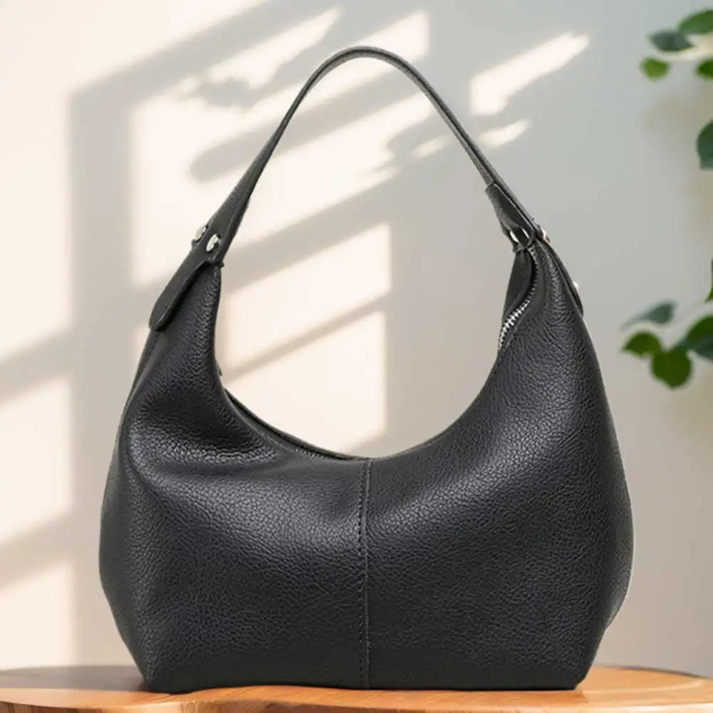 Luxury Handbags for Women 2024 Fashion Small Causal Tote Handbag Female Retro Vegan PU Leather Hobo Clutch Purses Shoulder Bag