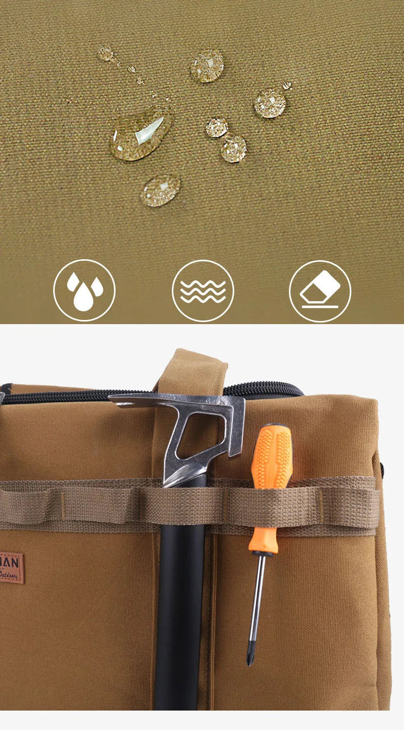 120L/53L Large Camping Storage Bag Outdoor Camp Hiking Meal Travel Bags Tableware Bag Camping Tool Picnic Accessories Organizer