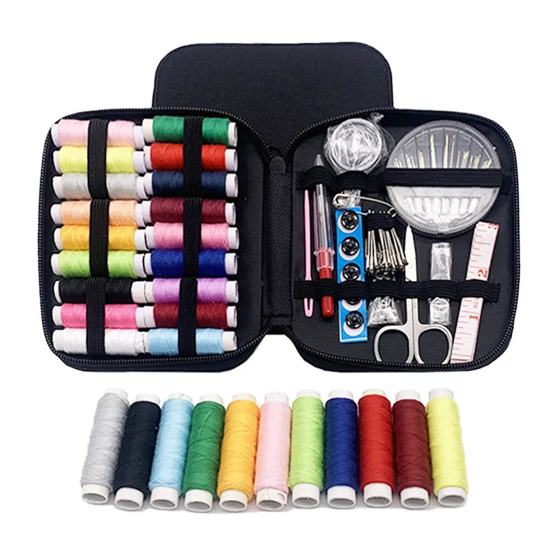 Handicraft DIY Multifunctional Sewing Kit Home Sewing Travel Portable Sewing Box Set Travel Women Scissors G5