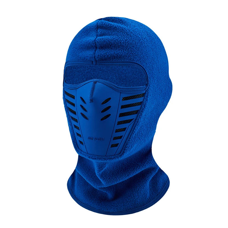 Motorcycle Mask Fleece Thermal Neck Full Face Mask Keep Warm Riding Balaclava Biker Ski Winter Windproof Dustproof Face Shield