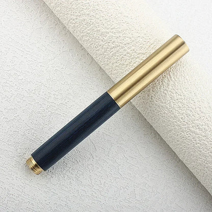 1PC Mini Wood Fountain Pen 0.5MM F Nib Stationery Office School Supplies Writing Ink Pens