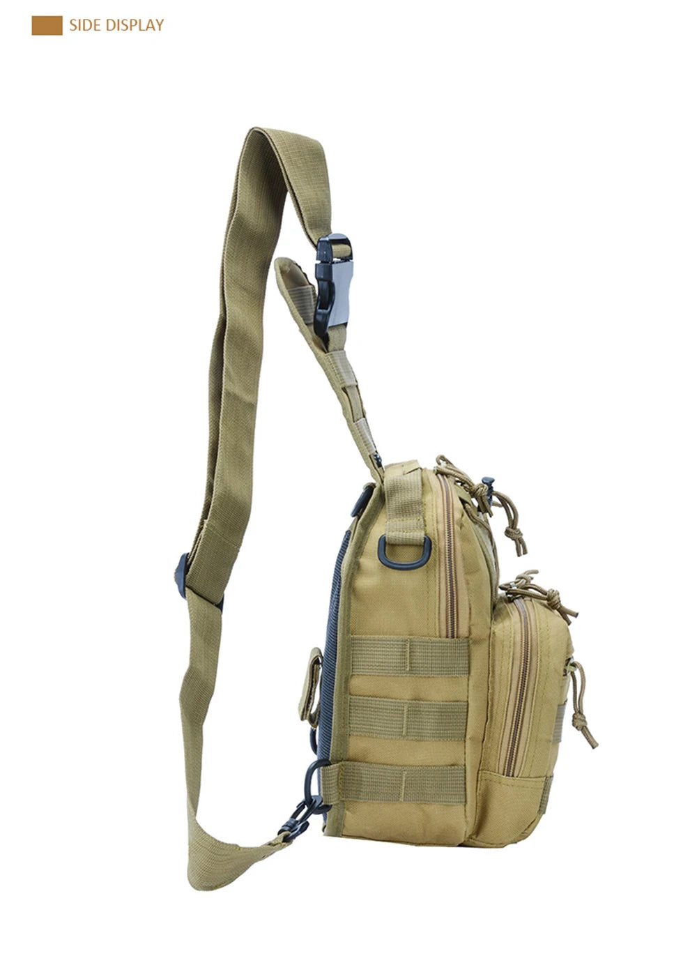 Men's Tactical Chest Bag Hiking Trekking Sports Climbing Backpack Camping Hunting Daypack Fishing Outdoor Military Shoulder Bags