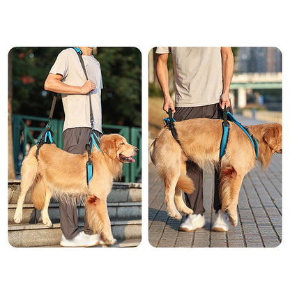 Dog Lift Harness Dog Protective Gear Auxiliary Pet Leash Elderly Dog Support Sling Lifter Disabled Dog Walking Auxiliary Belt