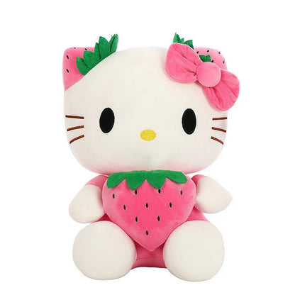 22-45cm Kawaii Hello Kitty Plush Toys Anime Kawaii Pillow Doll Stuffed Animal Children Plushies Decoration Peluche Birthday Gift