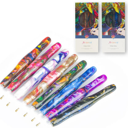 8 Pcs/Set 5D Resin Diamond Painting Pens Diamond Painting Tools and Accessories Nail Tools Handmade DIY for Beginners