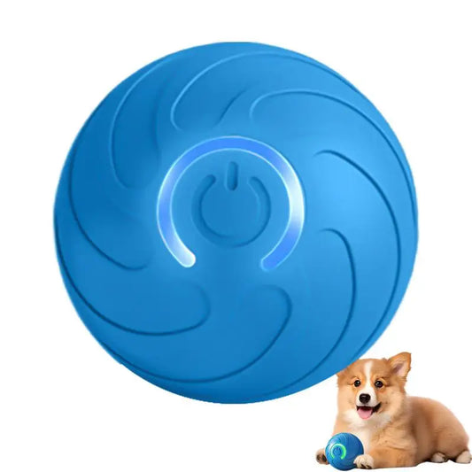 Smart Interactive Dog Toy Pet Puppy Rechargeable Moving Ball Automatic Rolling Ball Toys With LED Light Suitable For Cats Dogs