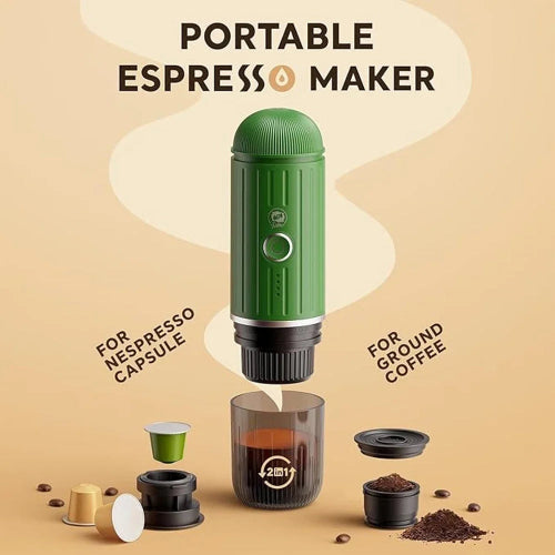 Portable Self-Heating Espresso Maker