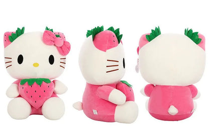 22-45cm Kawaii Hello Kitty Plush Toys Anime Kawaii Pillow Doll Stuffed Animal Children Plushies Decoration Peluche Birthday Gift