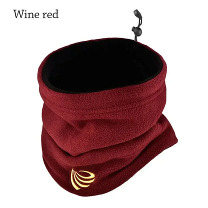 Fashion Winter Camping Warm Fleece Neck Gaiter Ski Tube Scarf Snowboard Face For Men & Women Outdoor Cycling Cold-proof Collar