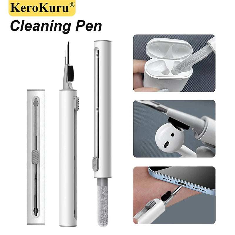 Cleaner Kit for Airpods Pro 2 1 Bluetooth Earbuds Cleaning Pen Airpods Pro Case Cleaning Brush Tools for iPhone Xiaomi Redmi