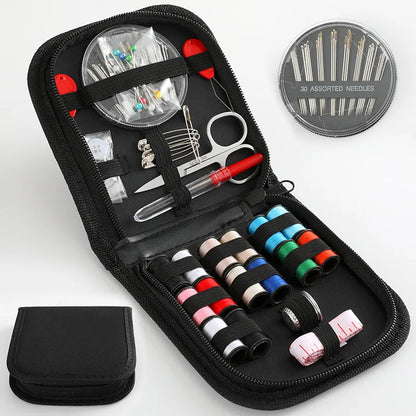 Handicraft DIY Sewing Kit Home Travel Set Sewing Tool Box Travel Lady Scissors Women G149