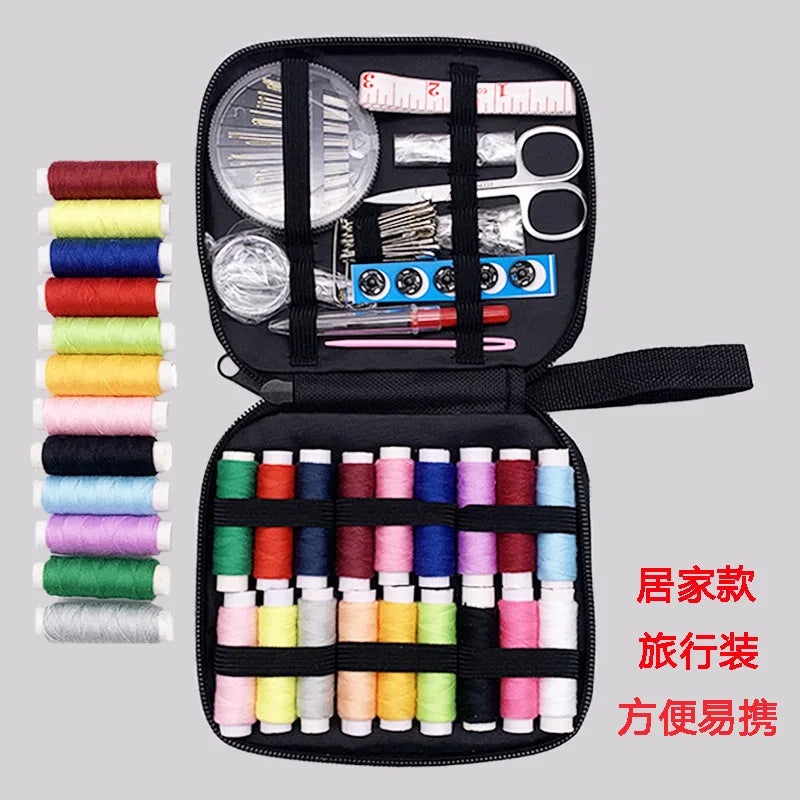 Handicraft DIY Multifunctional Sewing Kit Home Sewing Travel Portable Sewing Box Set Travel Women Scissors G5