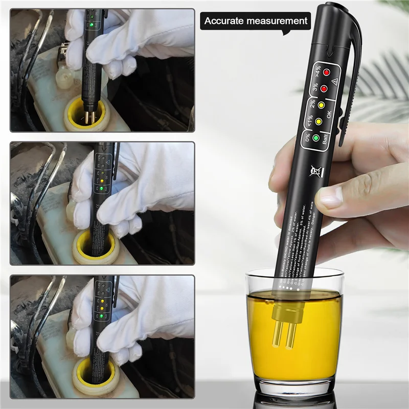 Brake Fluid Tester Electronic Pen For Car For Dot3/4/5 Car Diagnostic