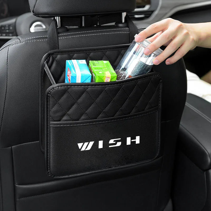 Car Backseat Organizer Multifunction for Toyota wish Car Accessories Protectors for Trip Kids Travel Automobile protection