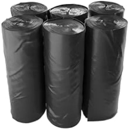 Reli. SuperValue 13 Gallon Trash Bags  1000 Count Bulk  Tall Kitchen  Can Liners  Black Multi-Use Garbage Bags