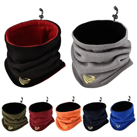 Fashion Winter Camping Warm Fleece Neck Gaiter Ski Tube Scarf Snowboard Face For Men & Women Outdoor Cycling Cold-proof Collar