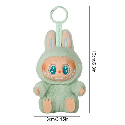 In Stock Hot Anime Figure Labubu Have A Seat Series PVC Pendant Doll Model Toy Kawaii Monster Replica Keychain Toy Birthday Gift