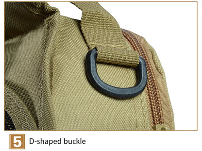 Men's Tactical Chest Bag Hiking Trekking Sports Climbing Backpack Camping Hunting Daypack Fishing Outdoor Military Shoulder Bags