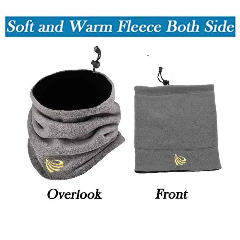 Fashion Winter Camping Warm Fleece Neck Gaiter Ski Tube Scarf Snowboard Face For Men & Women Outdoor Cycling Cold-proof Collar