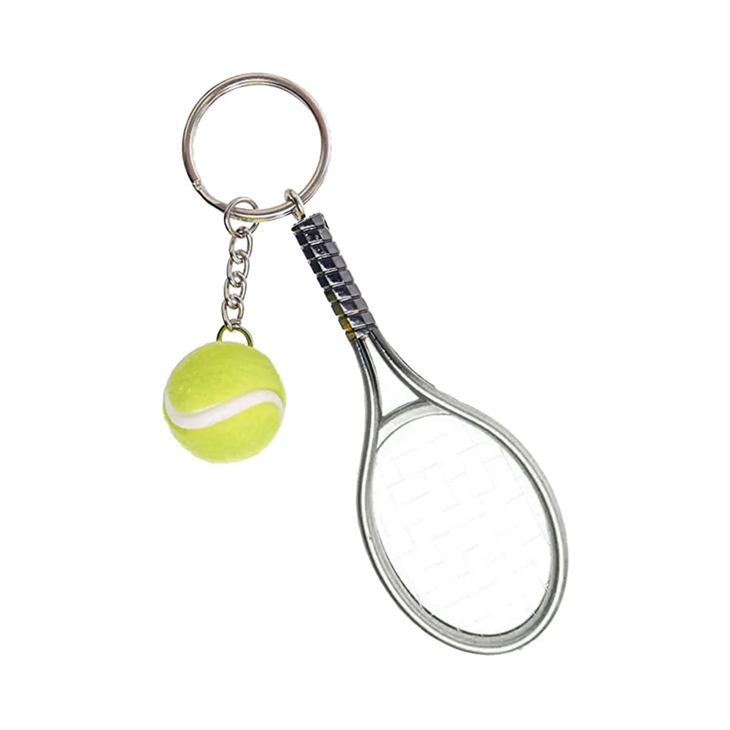 Delicate Key Chain Handmade Tennis Keychain Pendant Sports Tennis Keyring New Craft Tennis Keychain Fast Shipping Llaveros