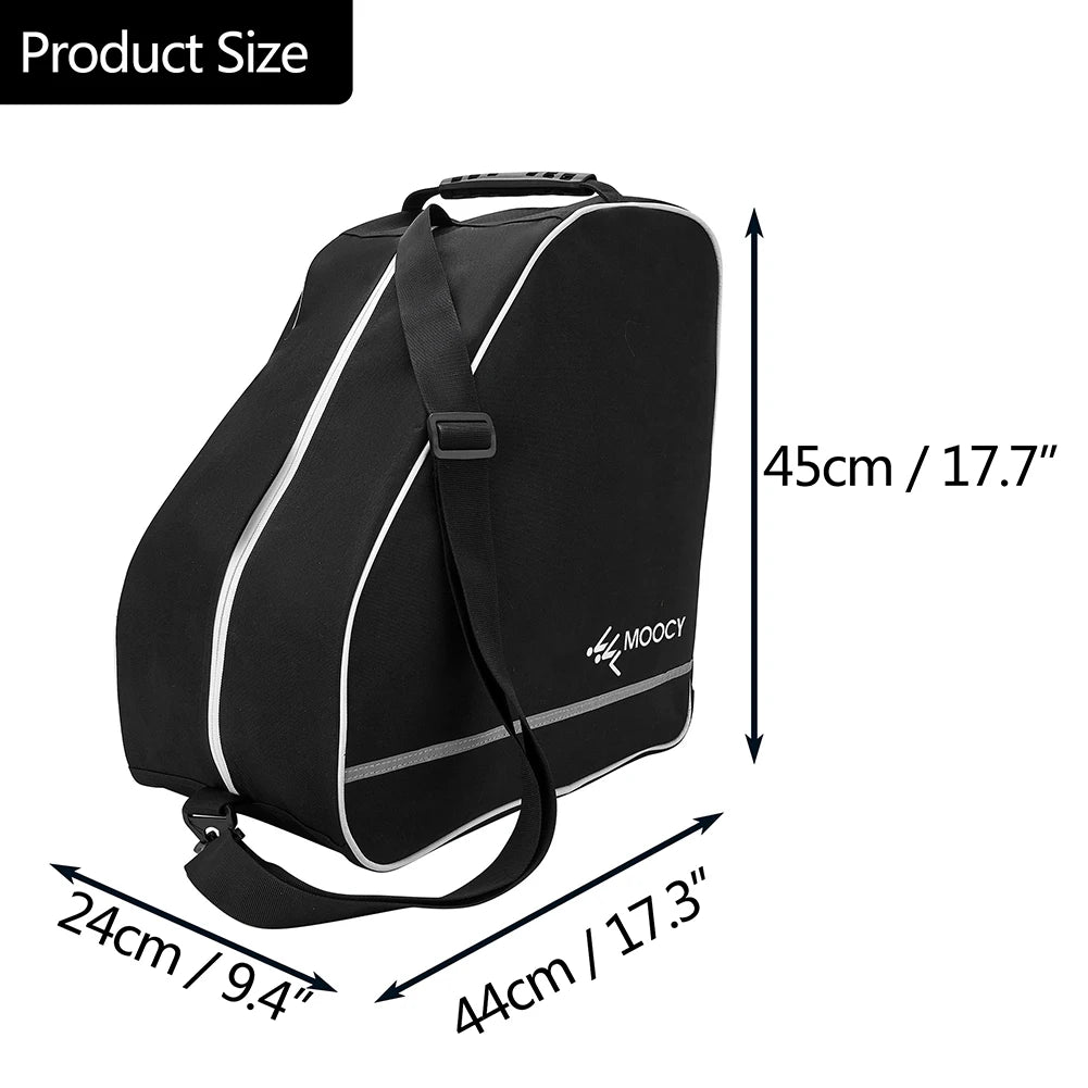 65L Ski Boot Bag Helmet Clothing Rucksack Waterproof Storage Backpack For Ski Durable Ski Boot Storage Bags Skiing Accessories