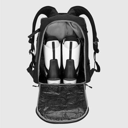 65L Ski Boot Bag Helmet Clothing Rucksack Waterproof Storage Backpack For Ski Durable Ski Boot Storage Bags Skiing Accessories