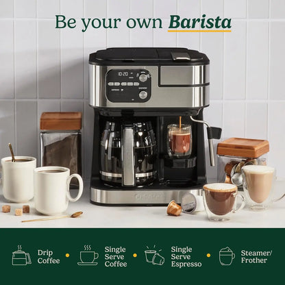 Coffeemaker, Coffee Center Barista Bar 4-In-1 Coffee Machine