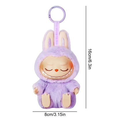 In Stock Hot Anime Figure Labubu Have A Seat Series PVC Pendant Doll Model Toy Kawaii Monster Replica Keychain Toy Birthday Gift