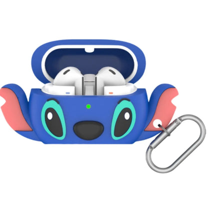 For Samsung Galaxy Buds 3 Pro Case 3D Cute Cartoon Soft Silicone Protective Case with Keychain &Cleaner Kit For Galaxy Buds 3