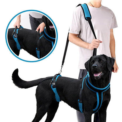 Dog Lift Harness Dog Protective Gear Auxiliary Pet Leash Elderly Dog Support Sling Lifter Disabled Dog Walking Auxiliary Belt