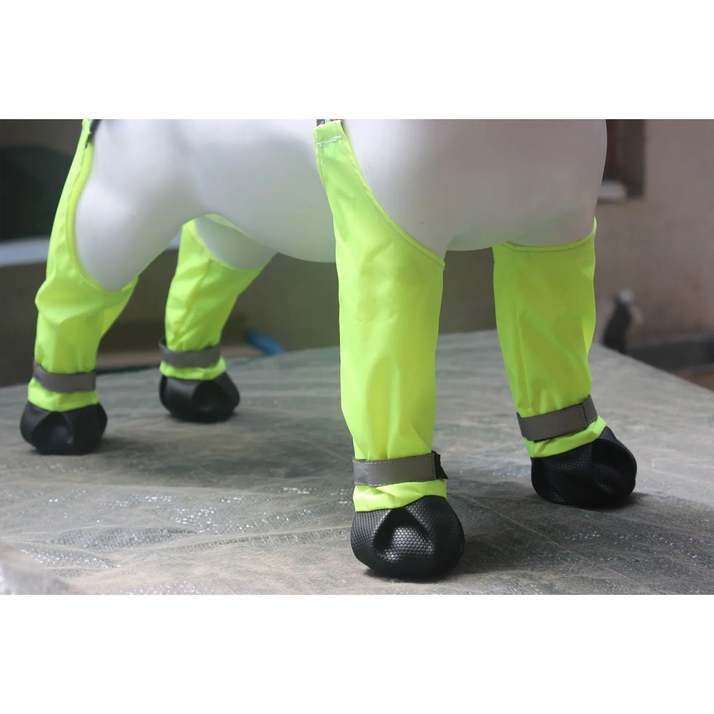 Water Proof Dog Shoes Dog Protectors Shoes With Suspenders Slip Reflective Dog Pet Clothes For Small Dogs Male Designer Look