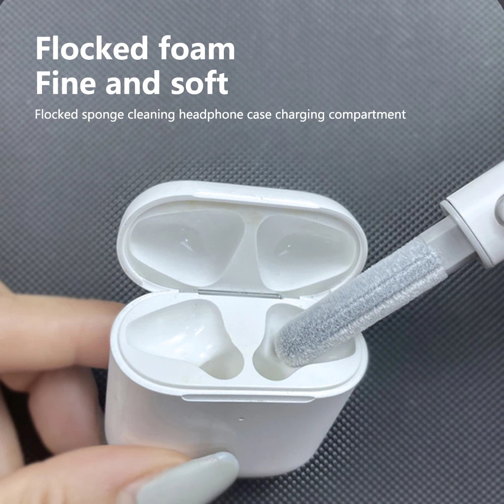 Cleaner Kit for Airpods Pro 2 1 Bluetooth Earbuds Cleaning Pen Airpods Pro Case Cleaning Brush Tools for iPhone Xiaomi Redmi